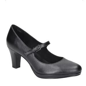 Easy Street Women's Zest Platform Pumps Black 7.5 W